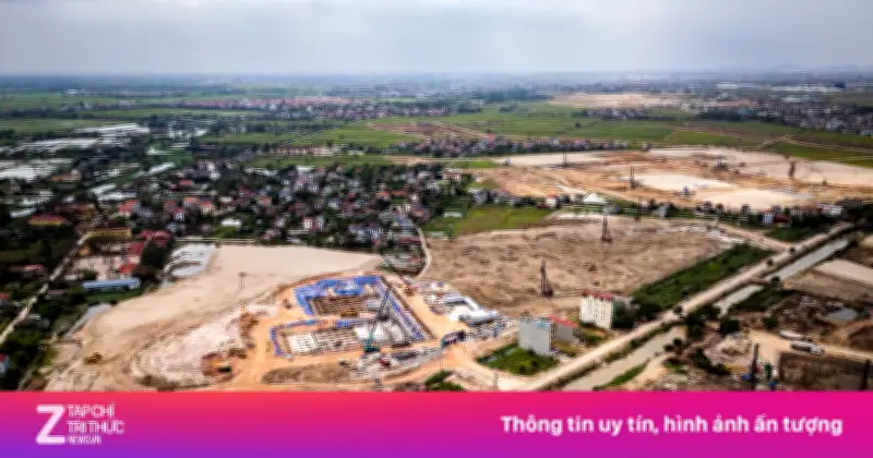 Toàn cảnh công trường sân bay Gia Bình sau 7 tháng thi công