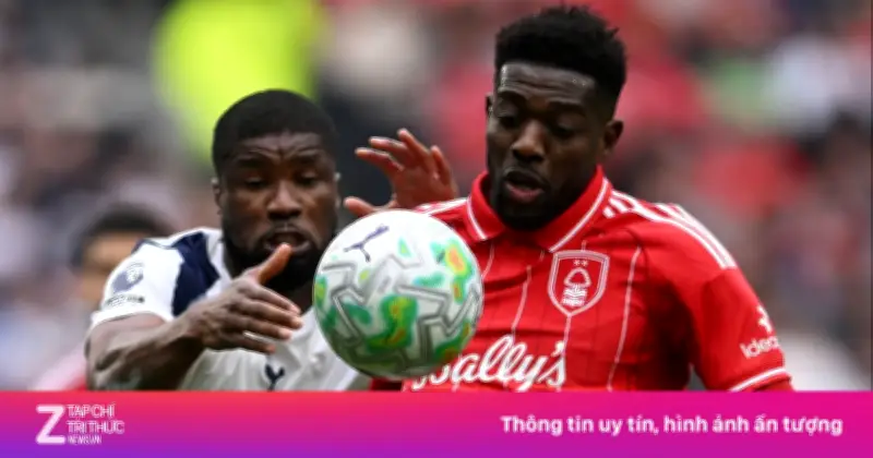 Tottenham Thảm Bại 0-3 Trước Nottingham Forest, Đánh Dấu Trận Thua Thứ 4 Liên Tiếp