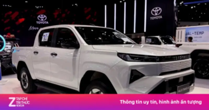 Toyota Hilux Travo-e - Bán tải điện Nhật gây chú ý tại Bangkok Motorshow 2026