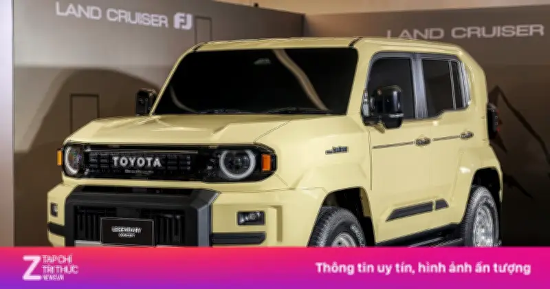 Toyota Thái Lan giới thiệu concept Land Cruiser FJ Legendary lấy cảm hứng từ huyền thoại