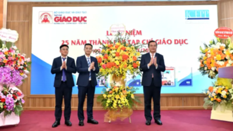 Tạp chí Giáo dục kỷ niệm 25 năm thành lập với những bước tiến vượt bậc
