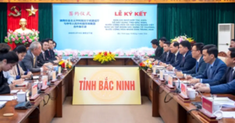 Tập đoàn Trung Quốc cam kết đầu tư 3,5 tỷ USD vào hạ tầng Bắc Ninh