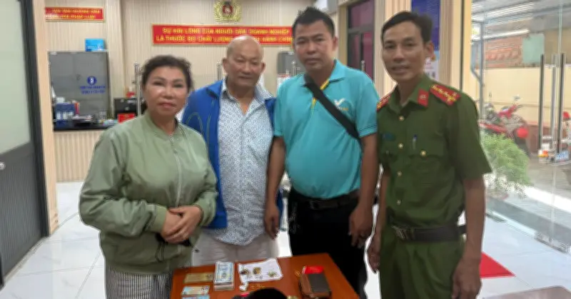 TP.HCM: Công an giúp phụ nữ tìm lại túi xách chứa tiền, vàng, kim cương