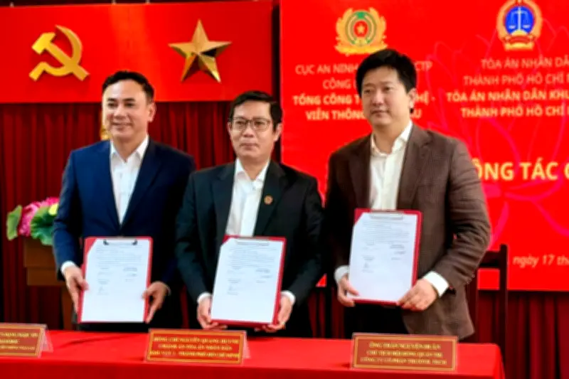 TPHCM: Ký kết hợp tác ba bên thúc đẩy chuyển đổi số tư pháp tại TAND khu vực 1