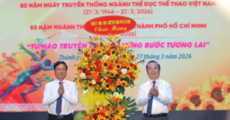 TP.HCM kỷ niệm 80 năm Ngày truyền thống ngành Thể dục thể thao Việt Nam