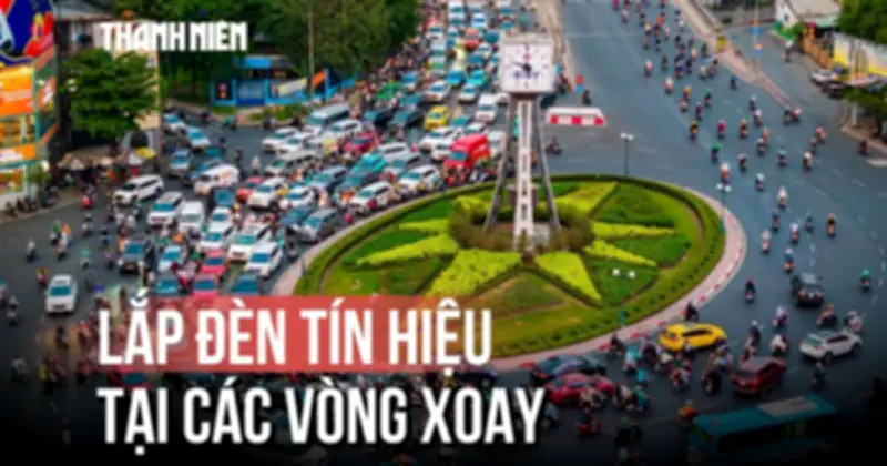 TP.HCM lắp đèn tín hiệu tại các vòng xoay: Người dân phản ứng thế nào?
