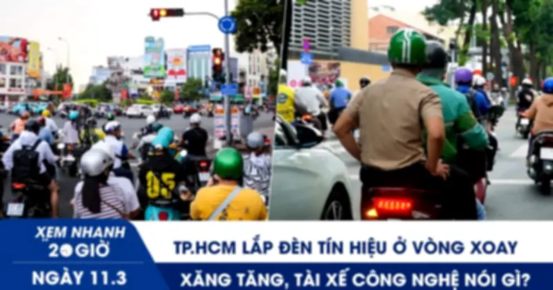 TP.HCM Lắp Đèn Tín Hiệu Tại Vòng Xoay: Giải Pháp Giảm Tắc Đường Trong Giờ Cao Điểm