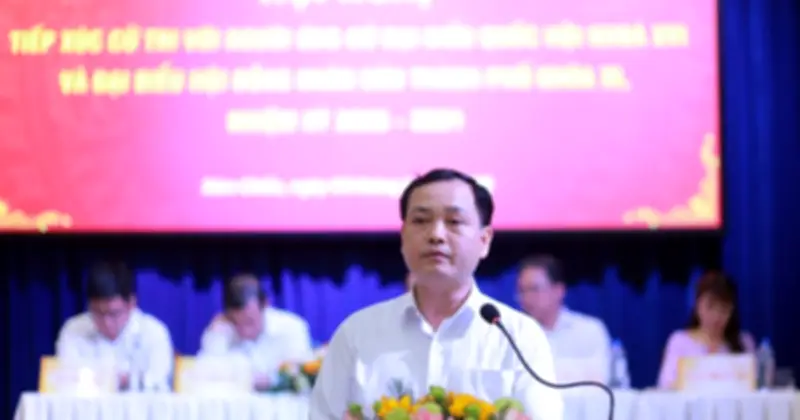 TP.HCM: Ứng cử viên Quốc hội khóa XVI trình bày chương trình hành động với cử tri