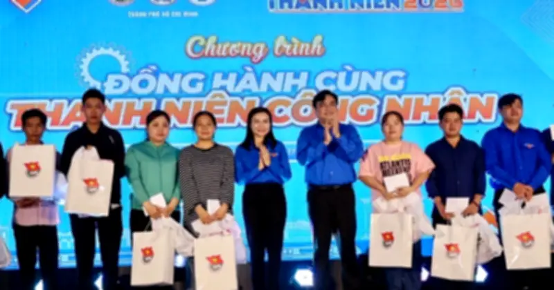 TP.HCM tổ chức chương trình 'Đồng hành cùng thanh niên công nhân' với 700 người tham gia