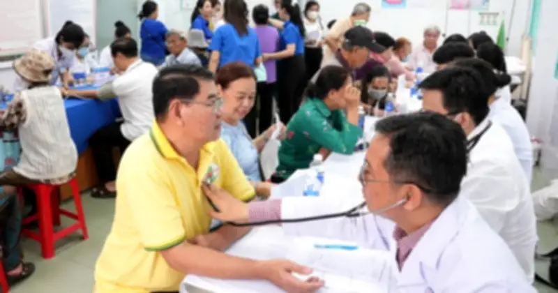 TP.HCM tổ chức khám sức khỏe quy mô lớn tại 60 điểm, phục vụ 16.000 người dân