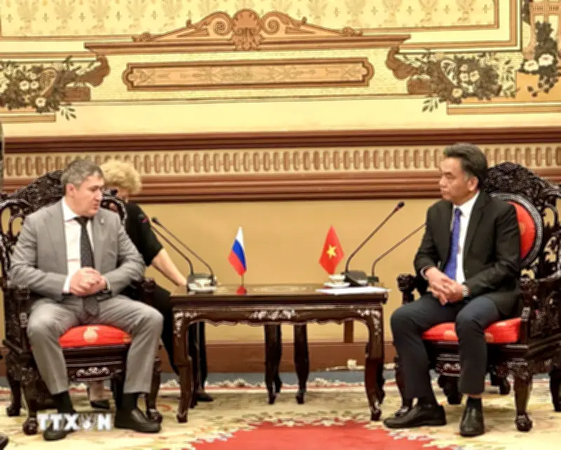 TP.HCM thúc đẩy hợp tác với các địa phương Liên bang Nga trong nhiều lĩnh vực