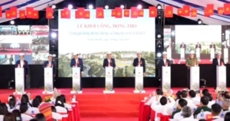 TP.Huế khởi công loạt trường nội trú liên cấp với tổng đầu tư hơn 680 tỷ đồng