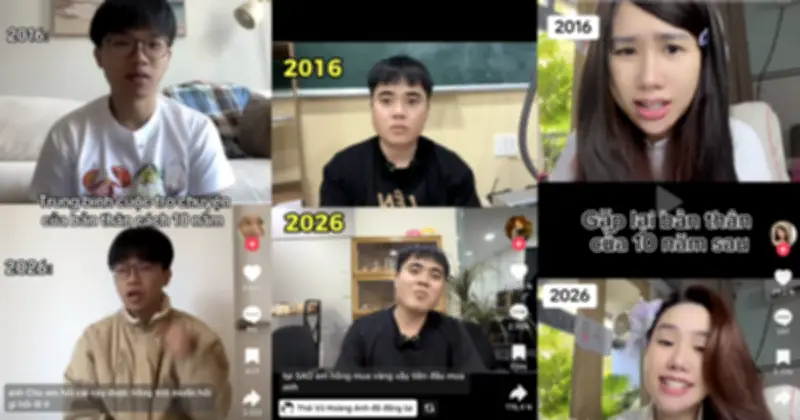 Trend '2016 nói chuyện với 2026' gây sốt mạng xã hội: Nhìn lại hành trình 10 năm cuộc đời