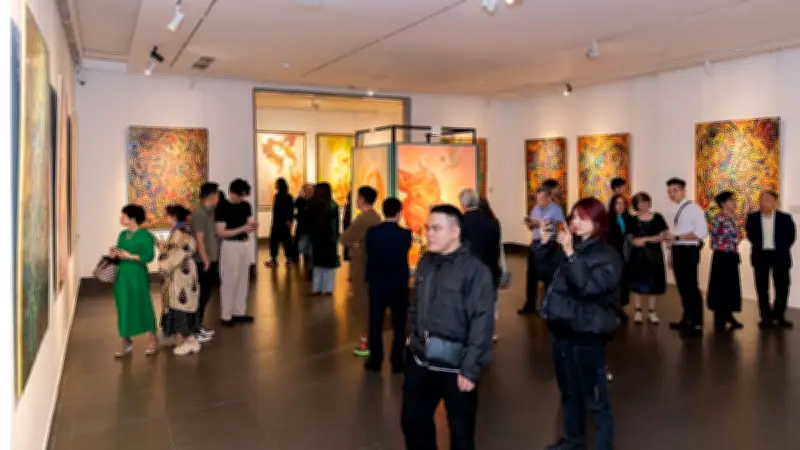 Triển lãm 'Dòng chảy đột biến': Hành trình nghệ thuật xúc động của cha con Đào Anh Khánh - CAT