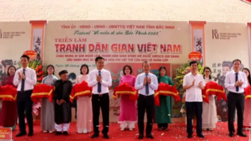 Triển Lãm Tranh Dân Gian Việt Nam: Tôn Vinh Di Sản UNESCO Tại Bắc Ninh