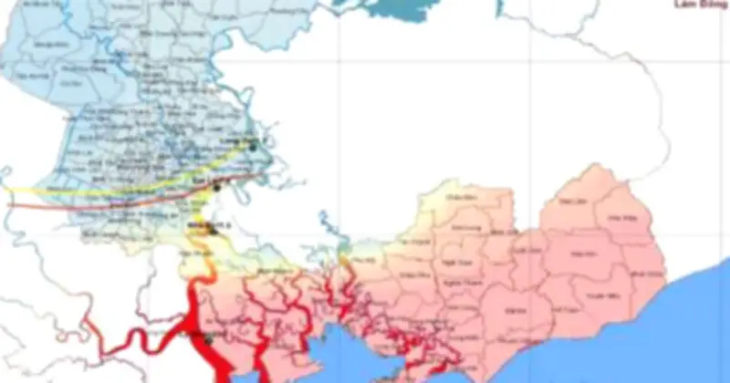 Triều cường rằm tháng 2 âm lịch đẩy mặn sâu vào TP.HCM và ĐBSCL