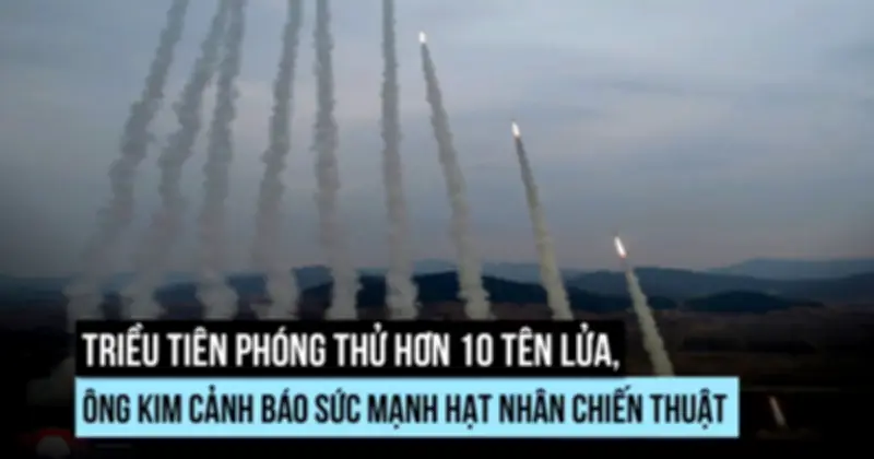 Triều Tiên phóng tên lửa đạn đạo, Kim Jong-un cảnh báo 'kẻ thù' trong bán kính 420 km