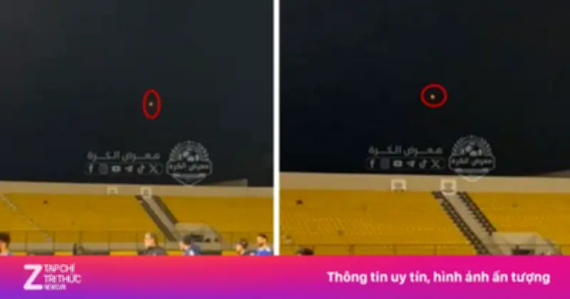 Trận bóng đá Iraq bị gián đoạn vì tên lửa bay ngang bầu trời