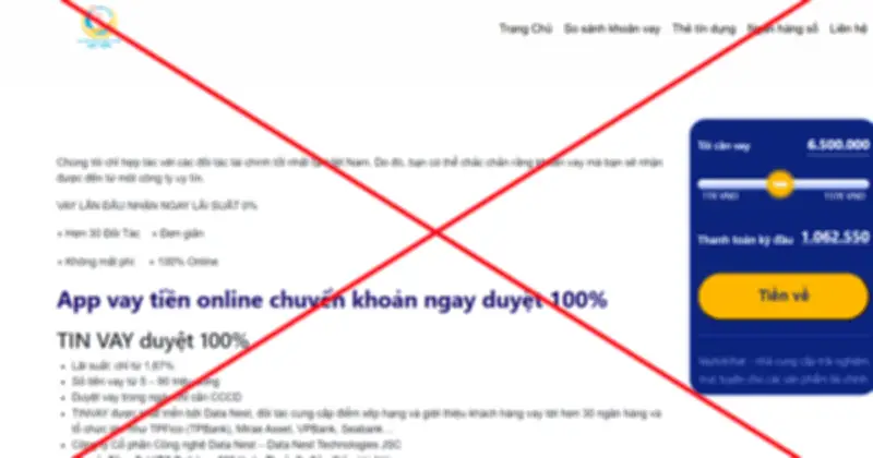 Trường Cao đẳng Công nghệ Y - Dược Việt Nam cảnh báo website giả mạo cho vay tiền