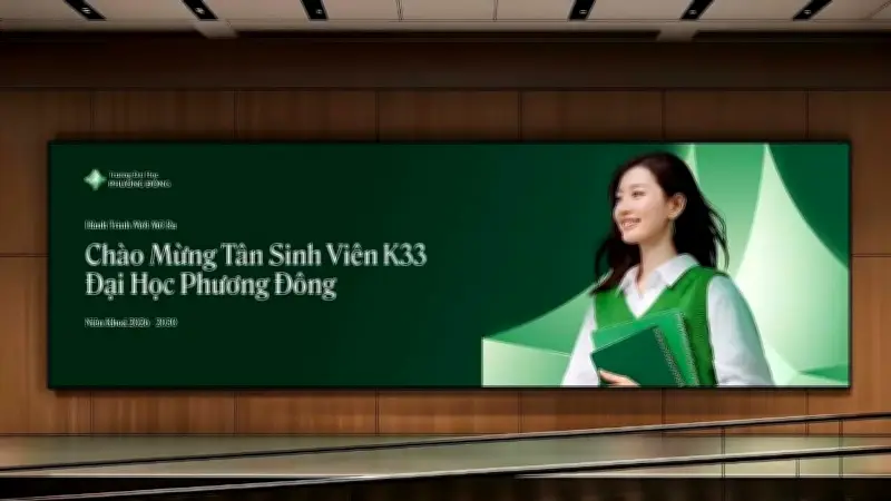 Trường Đại học Phương Đông ra mắt bộ nhận diện mới lấy cảm hứng từ ngọc bích