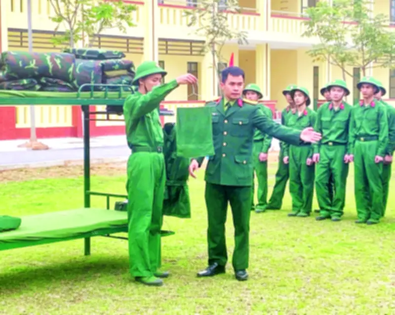 Trung đoàn 832 chú trọng đào tạo chiến sĩ mới, nâng cao sẵn sàng chiến đấu