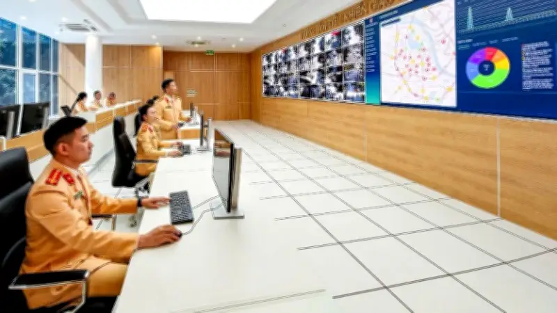 Trung Tâm Giao Thông Thông Minh Hà Nội: Camera AI Xử Lý 19.304 Vi Phạm, Cải Thiện Lưu Lượng 18%