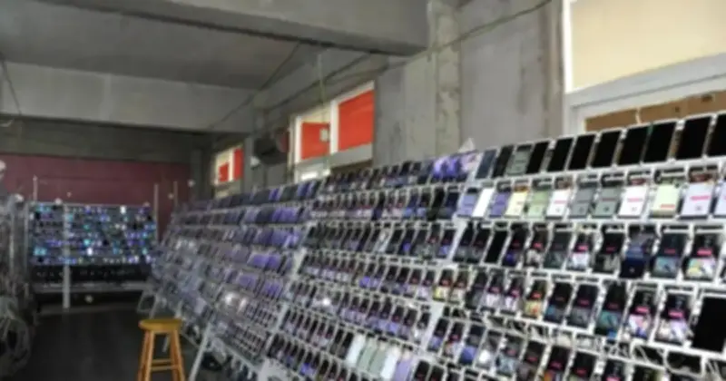 Truy Quét Ổ Nhóm Thao Túng Lưu Lượng Livestream Bằng Hàng Nghìn Điện Thoại