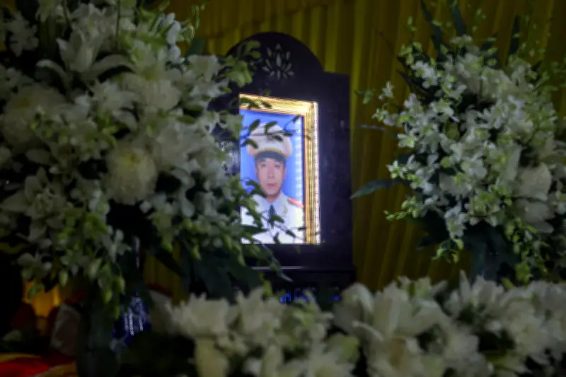 Truy thăng cấp bậc hàm cho Đại úy Công an hy sinh khi làm nhiệm vụ