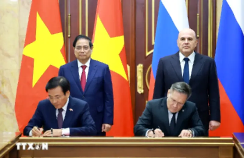 Truyền thông Nga đưa tin đậm nét về chuyến thăm chính thức của Thủ tướng Phạm Minh Chính