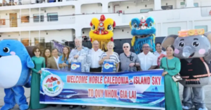Tàu Du Lịch Quốc Tế Thứ 2 Cập Cảng Quy Nhơn, Đưa Du Khách Châu Âu Khám Phá Gia Lai