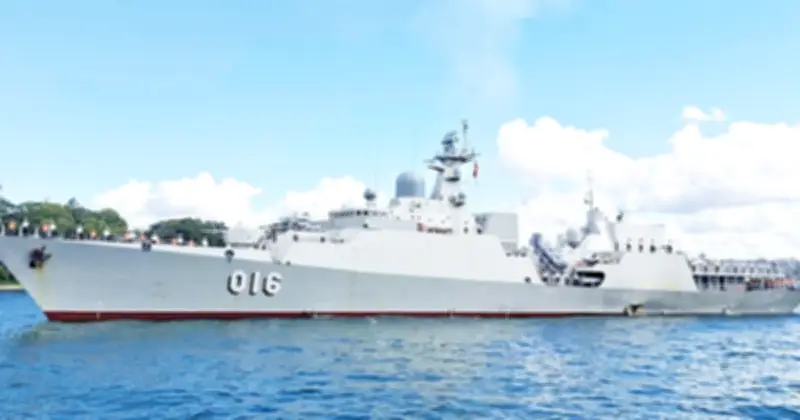 Tàu Hải quân Việt Nam 016-Quang Trung cập cảng Sydney tham gia lễ duyệt binh quốc tế