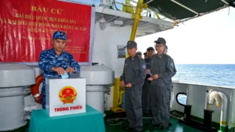 Tàu Kiểm Ngư KN 260 Mang Thẻ Cử Tri Ra Biển, Tổ Chức Bầu Cử Cho Lực Lượng Bảo Vệ Chủ Quyền