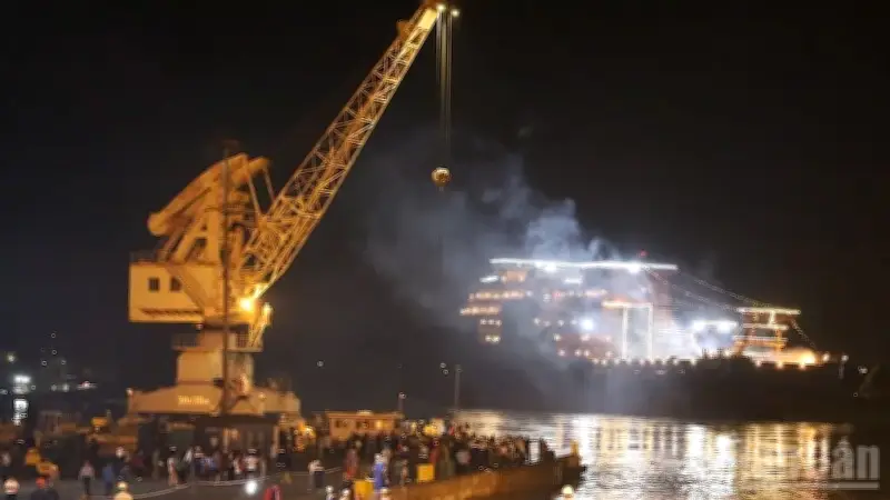 Tàu ST245 số 83: Bước tiến công nghệ xanh trong ngành đóng tàu Việt Nam