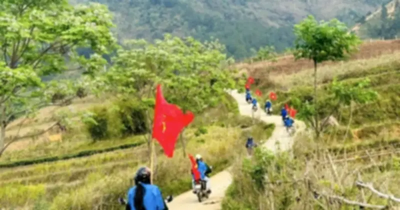 Tuổi trẻ Lai Châu sáng tạo tuyên truyền bầu cử đến vùng cao xa xôi