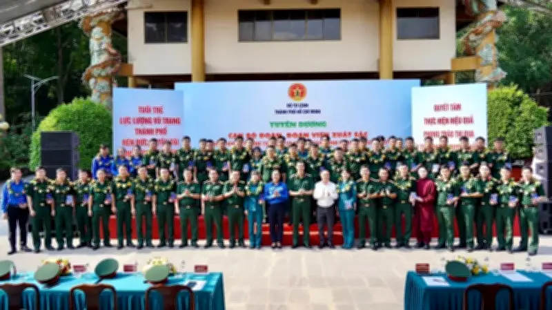 Tuổi trẻ lực lượng vũ trang TP.HCM được vinh danh, tham quan di tích lịch sử