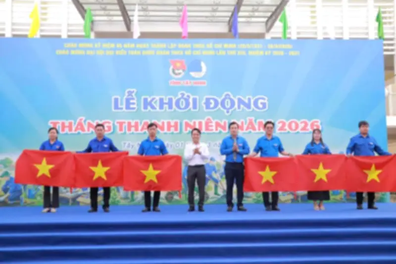 Tuổi trẻ Tây Ninh khởi động Tháng Thanh niên 2026 với loạt chỉ tiêu và hoạt động ý nghĩa