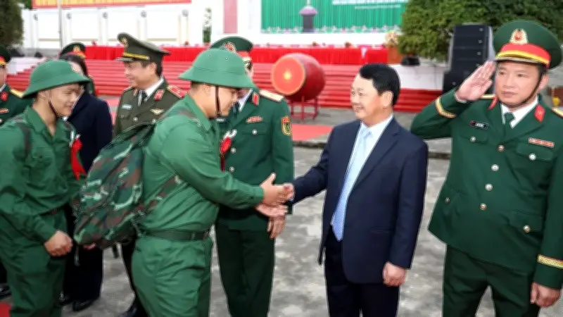 Tuyên Quang: 132 Đảng Viên Trong Số Tân Binh Nhập Ngũ 2026