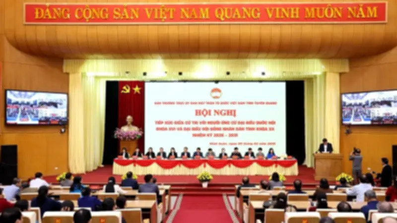 Tuyên Quang: Hội Nghị Tiếp Xúc Cử Tri Sôi Nổi Với 13 Ứng Cử Viên Quốc Hội Và HĐND