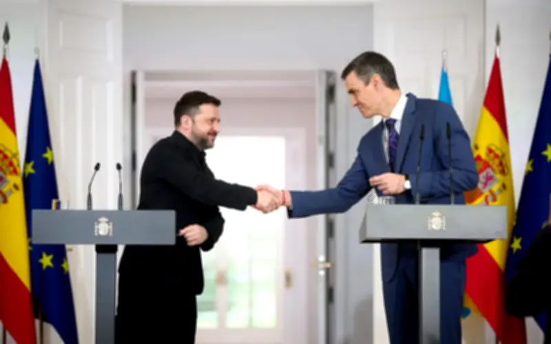Tây Ban Nha tăng viện trợ lên 4 tỷ euro cho Ukraine, tập trung hợp tác quốc phòng và năng lượng