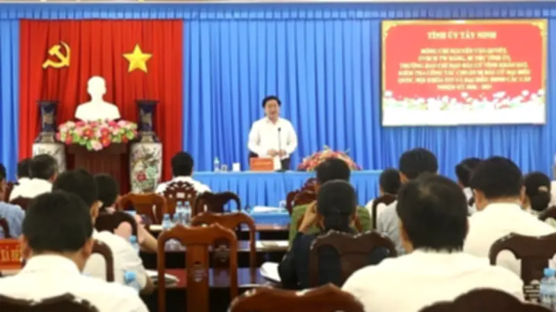 Tây Ninh chuẩn bị chu đáo cho cuộc bầu cử đại biểu Quốc hội và HĐND các cấp