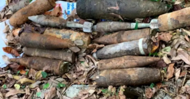 Tây Ninh thu gom hàng loạt bom mìn sót lại sau chiến tranh, đảm bảo an toàn cho dân