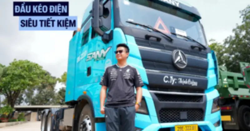 Đầu kéo điện tại Việt Nam: Tiết kiệm 50% chi phí, thách thức quãng đường và thời gian sạc