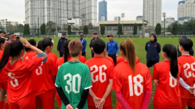U20 Nữ Việt Nam Tăng Cường Tập Luyện, Hướng Tới Vòng Chung Kết Châu Á 2026