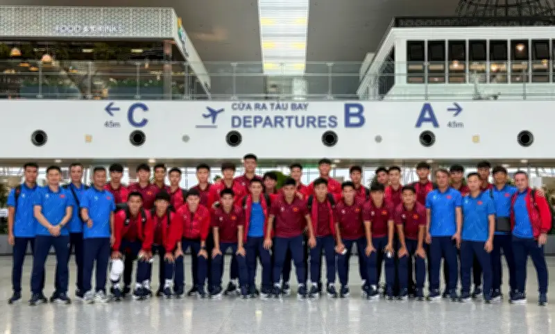 U23 Việt Nam chính thức lên đường tham dự giải CFA Team China 2026
