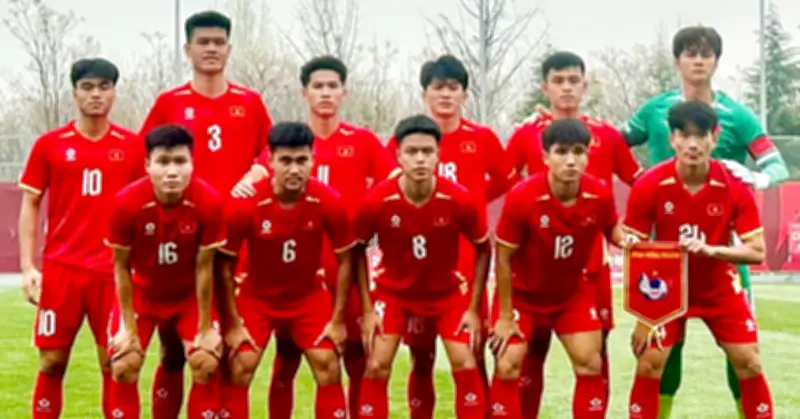 U23 Việt Nam hòa Triều Tiên, sẵn sàng đối đầu Thái Lan tại giải CFA Team China 2026
