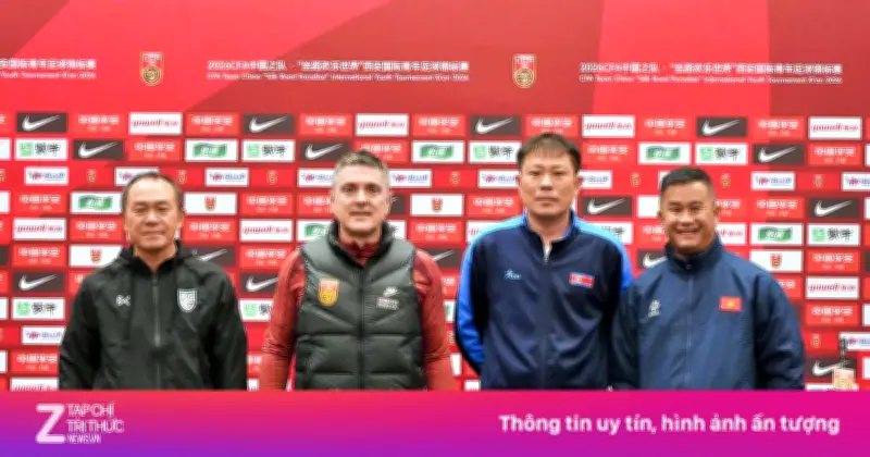 U23 Việt Nam từ bỏ mục tiêu thành tích, tập trung xây dựng lối chơi tại giải CFA Team China 2026