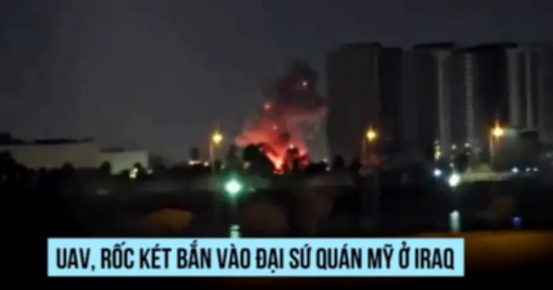 UAV ROC Kết Bạn Bắn Phá Đại Sứ Quán Mỹ Tại Iraq, Gây Chấn Động
