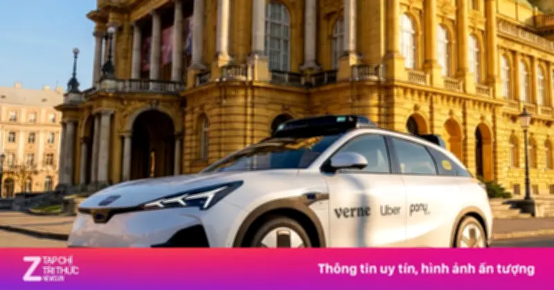 Uber, Pony.ai và Verne hợp tác triển khai robotaxi thương mại đầu tiên tại châu Âu