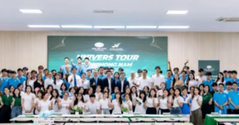 Univers Tour Tiền Phong Nam: Cầu nối tri thức và thực tiễn cho sinh viên kỹ thuật