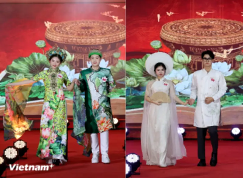 Vẻ đẹp tự tin của học sinh Trường THCS Ngô Sĩ Liên trong cuộc thi thanh lịch